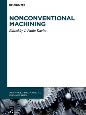 cover image of Nonconventional Machining
